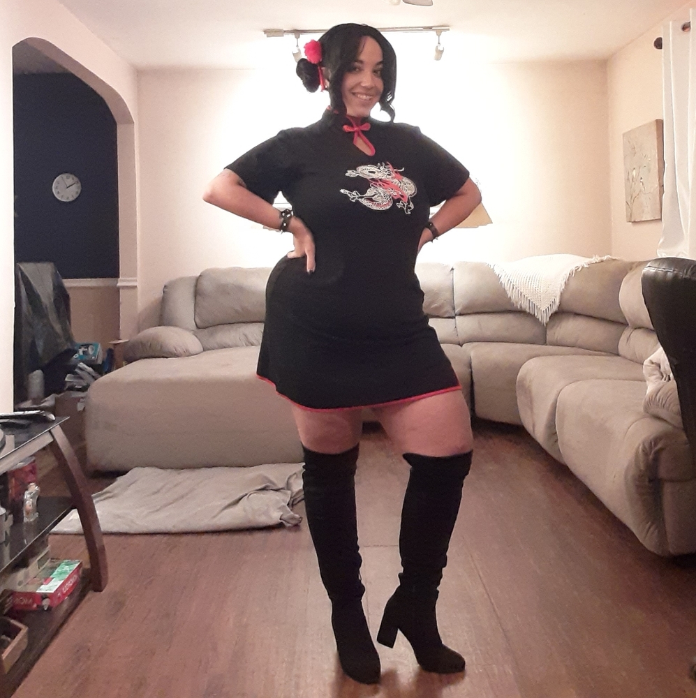 Dragon Qi Pao Dress